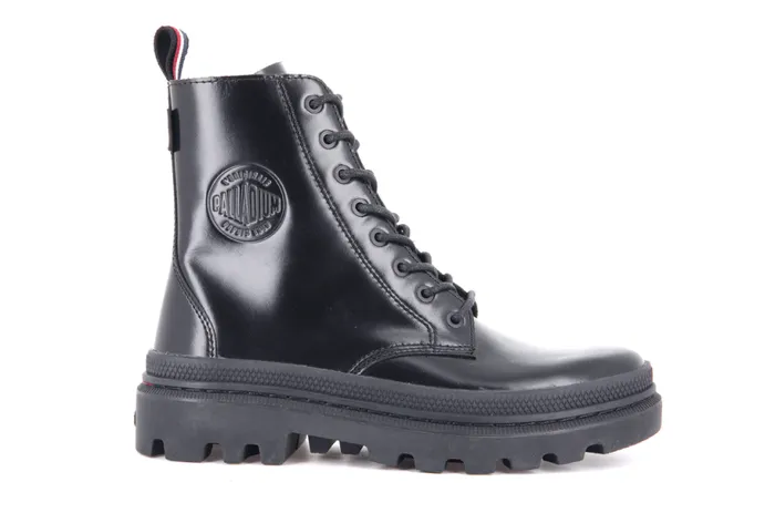 PALLADIUM PALLATROOPER OFF1 Blackblack Kids Boots