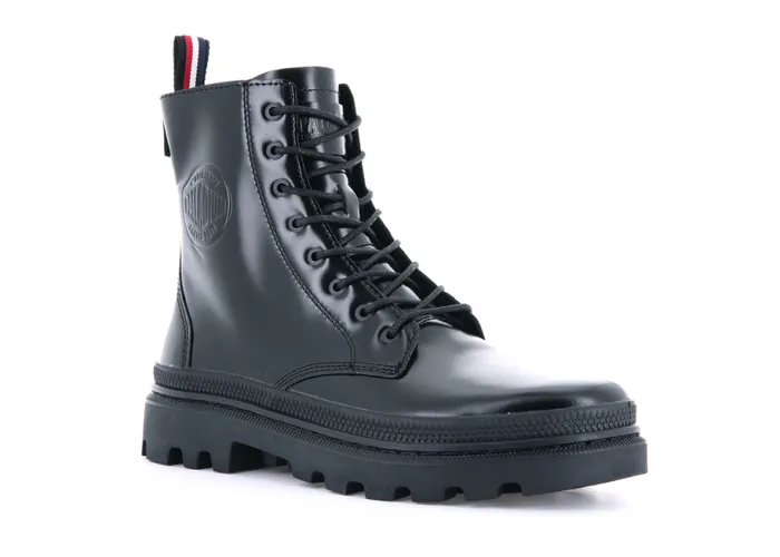 PALLADIUM PALLATROOPER OFF1 Blackblack Kids Boots