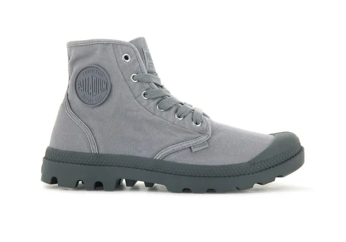 PALLADIUM PAMPA HI Gray Flannel Men Boots