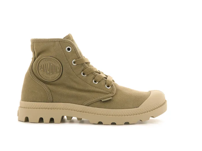 PALLADIUM PAMPA HI Olive Women Boots