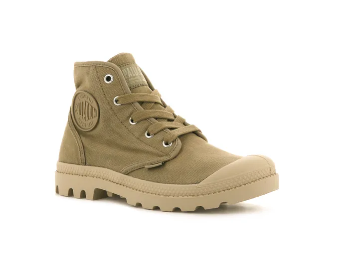 PALLADIUM PAMPA HI Olive Women Boots PALLADIUM PAMPA HI Olive Women Boots