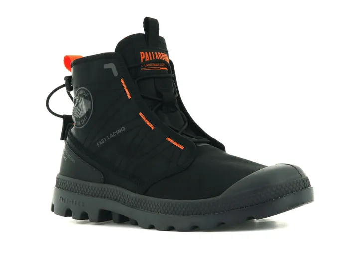 PALLADIUM PAMPA TRAVEL LITE Blackblack Women Boots PALLADIUM PAMPA TRAVEL LITE Blackblack Women Boots