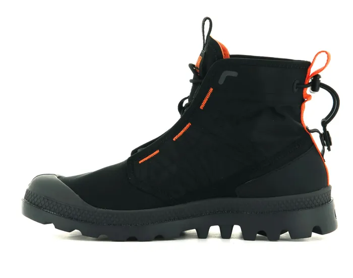 PALLADIUM PAMPA TRAVEL LITE Blackblack Women Boots PALLADIUM PAMPA TRAVEL LITE Blackblack Women Boots