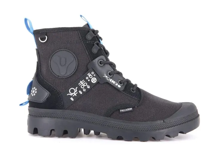PALLADIUM PAMPA X DESTINY Black Women Boots