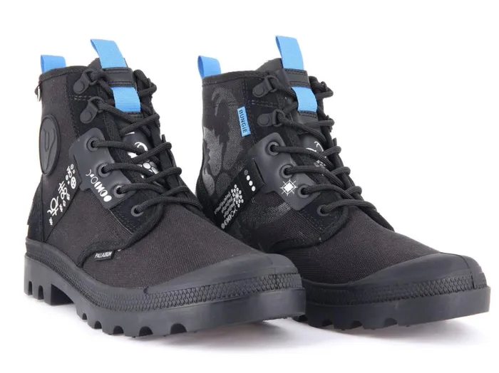 PALLADIUM PAMPA X DESTINY Black Women Boots PALLADIUM PAMPA X DESTINY Black Women Boots