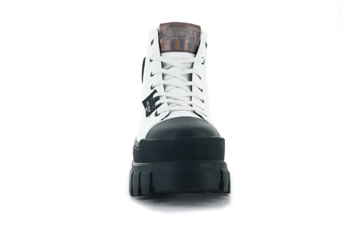 PALLADIUM REVOLT HI TX Star White Women Boots PALLADIUM REVOLT HI TX Star White Women Boots