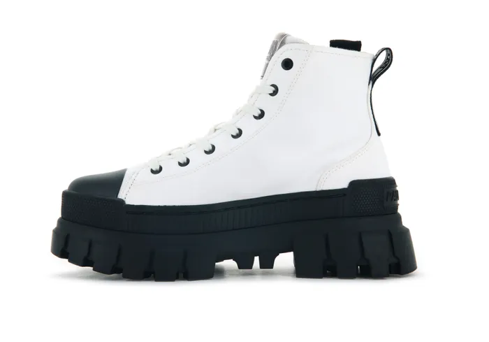 PALLADIUM REVOLT HI TX Star White Women Boots PALLADIUM REVOLT HI TX Star White Women Boots