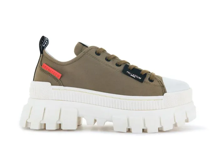 PALLADIUM REVOLT LO TX Olive Women Sneakers