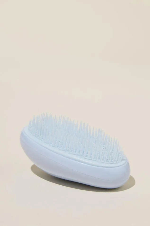 Palm Detangler Brush Eiffel Sky Blue Women Cotton On Accessories and Slippers