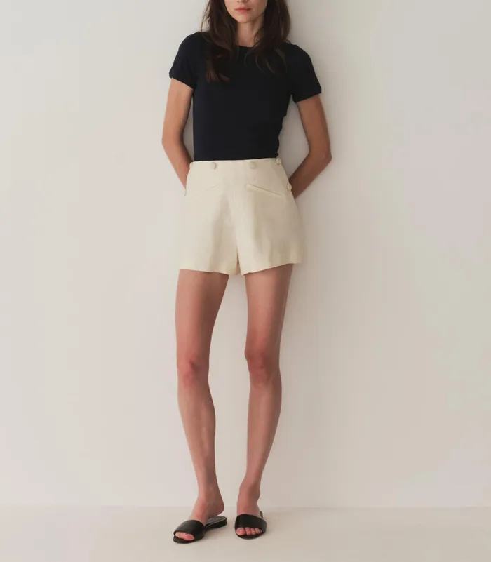 Pants and Shorts Women DEN Bernice Short Magnolia