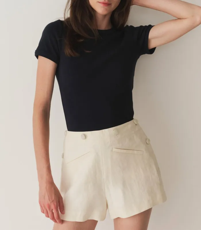 Pants and Shorts Women DEN Bernice Short Magnolia Pants and Shorts Women DEN Bernice Short Magnolia