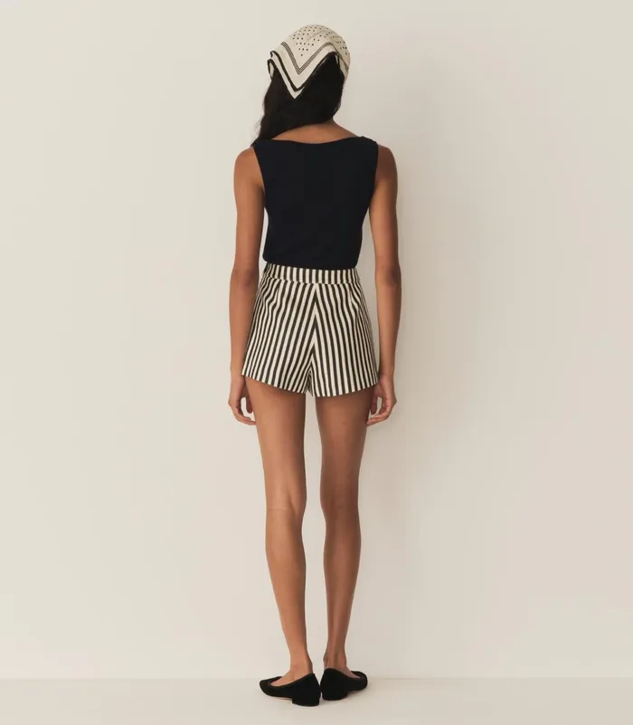 Pants and Shorts Women DEN Thora Short Lisbon Stripe Pants and Shorts Women DEN Thora Short Lisbon Stripe