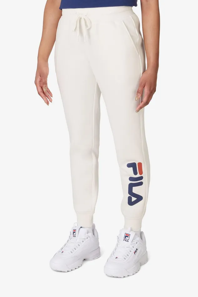 Pants and Shorts Women Fila Classic Fila Logo Jogger 920 Gardenia