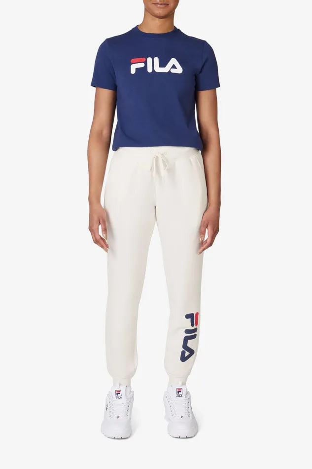 Pants and Shorts Women Fila Classic Fila Logo Jogger 920 Gardenia