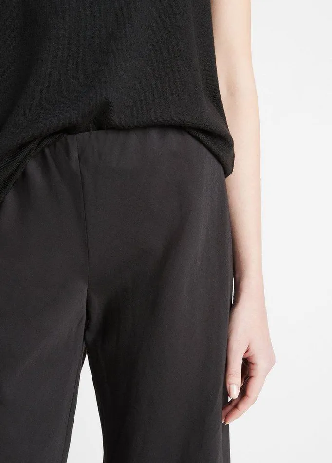 Pants and Shorts Women Vince CottonBlend HighWaist Bias Pant Black Pants and Shorts Women Vince CottonBlend HighWaist Bias Pant Black