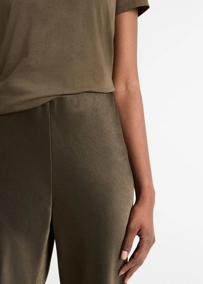 Pants and Shorts Women Vince Fluid Satin Bias Pant Vine Pants and Shorts Women Vince Fluid Satin Bias Pant Vine