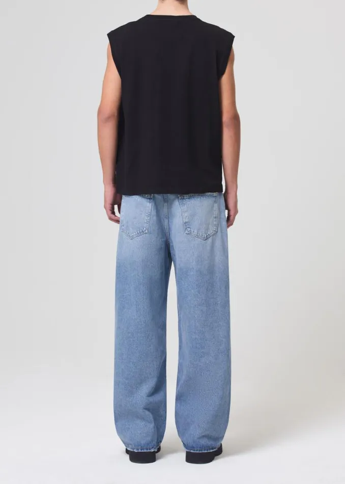 Pants Men Agolde Low Slung Baggy In Libertine