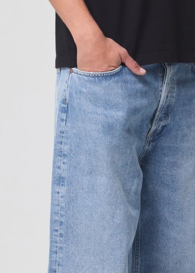 Pants Men Agolde Low Slung Baggy In Libertine