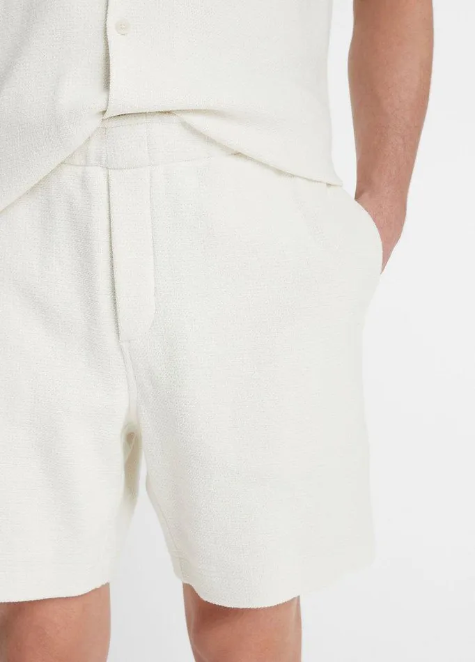 Pants Men Vince Boucl PullOn Short Bone