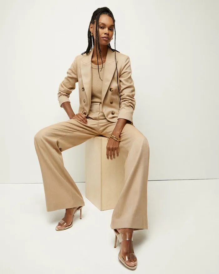 Pants Shop Veronica Beard Tonelli Pant Dark Camellight Camel
