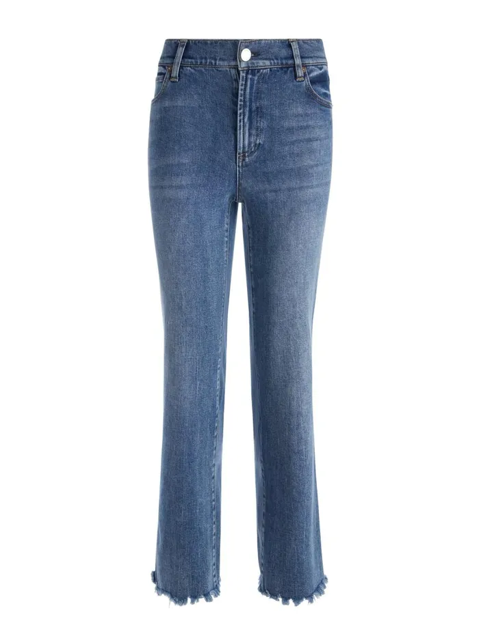 Pants Women Alice Olivia EMBER SLIM STRAIGHT JEAN Brooklyn Blue