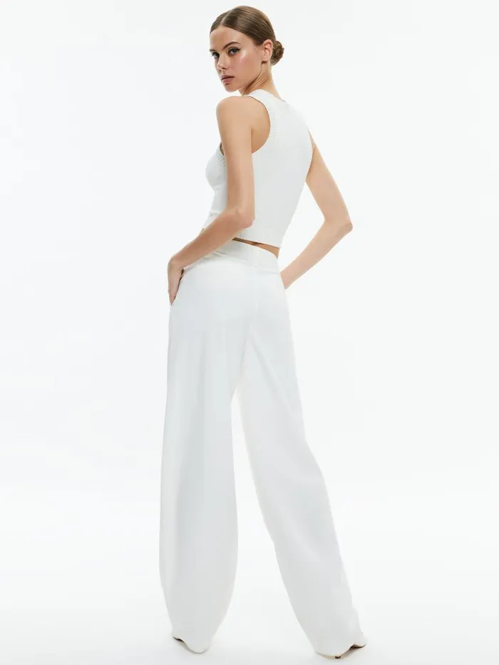 Pants Women Alice Olivia PORTER BALLOON TROUSER Camel