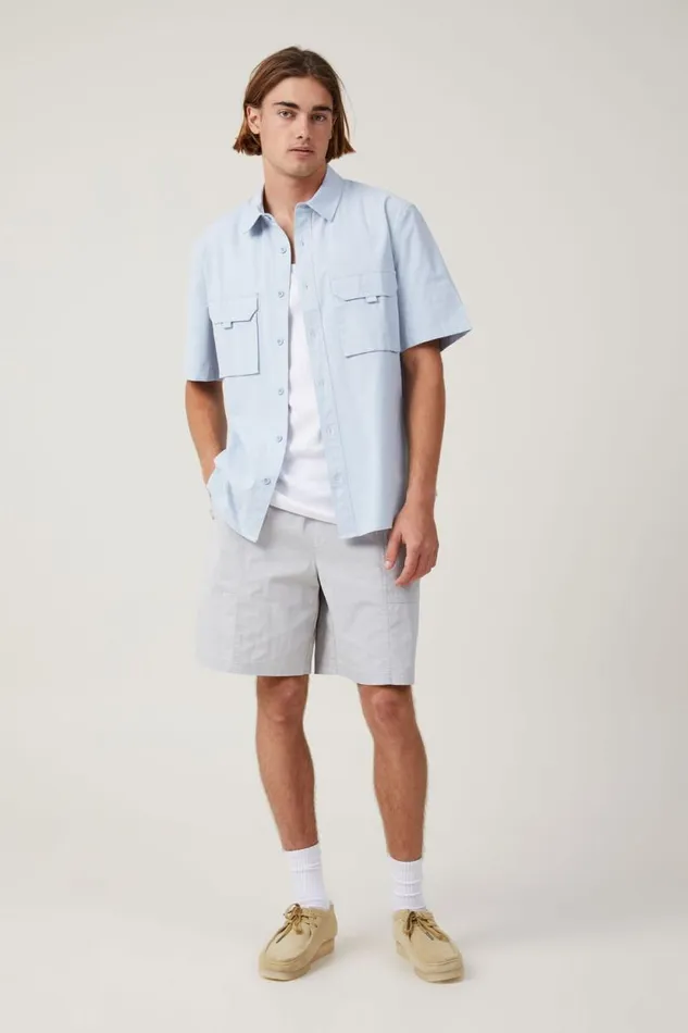 Parachute Field Short Steel Men Cotton On Shorts