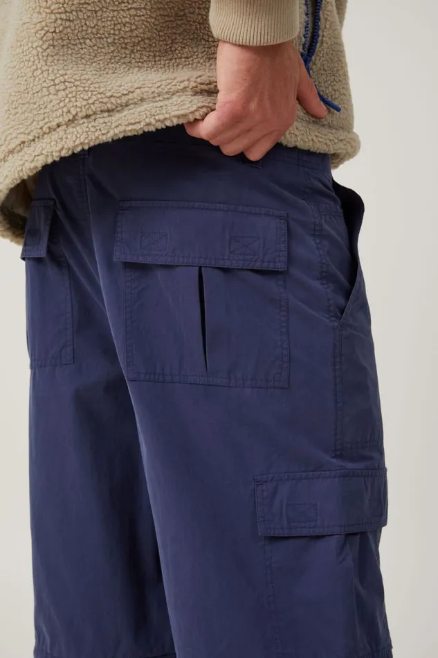 Parachute Zip Off Pant Workwear Navy Men Cotton On Pants Parachute Zip Off Pant Workwear Navy Men Cotton On Pants