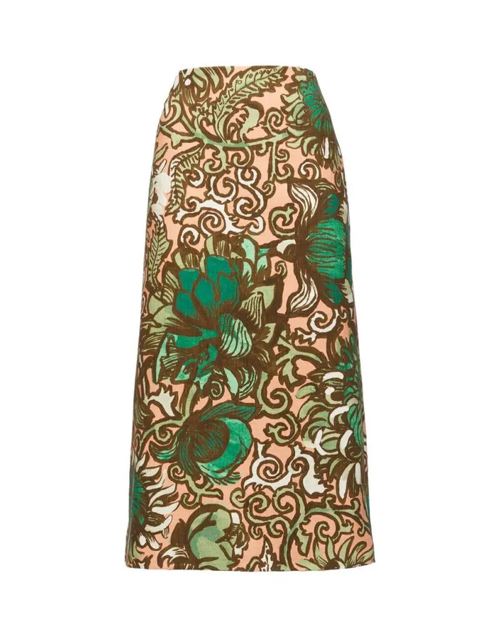 Pencil Skirt Anemone Pink Women La Double J Skirts