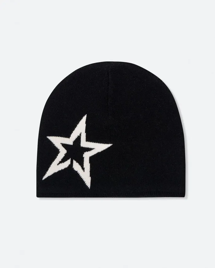 Perfect Moment Accessories Logo Star Merino Wool Beanie Black 8211 Women