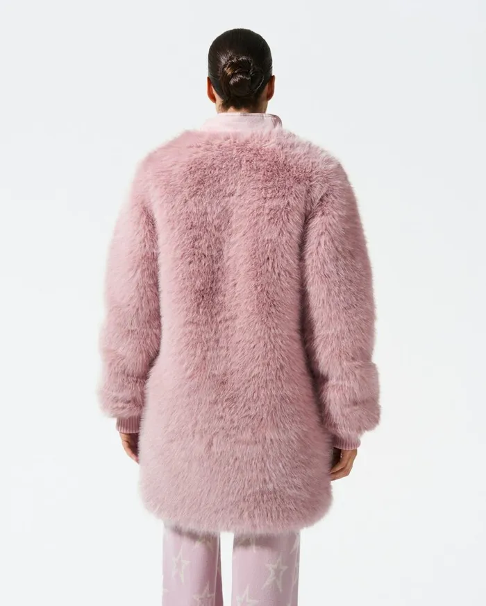 Perfect Moment Jackets Faux Fur Coat Pink 8211 Women
