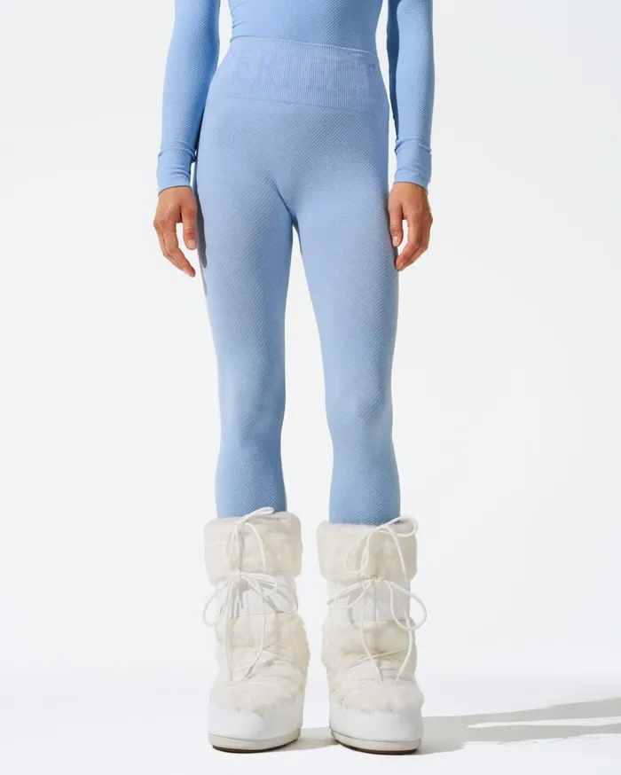Perfect Moment Leggings Seamless Thermal Legging Bluebird Blue 8211 Women