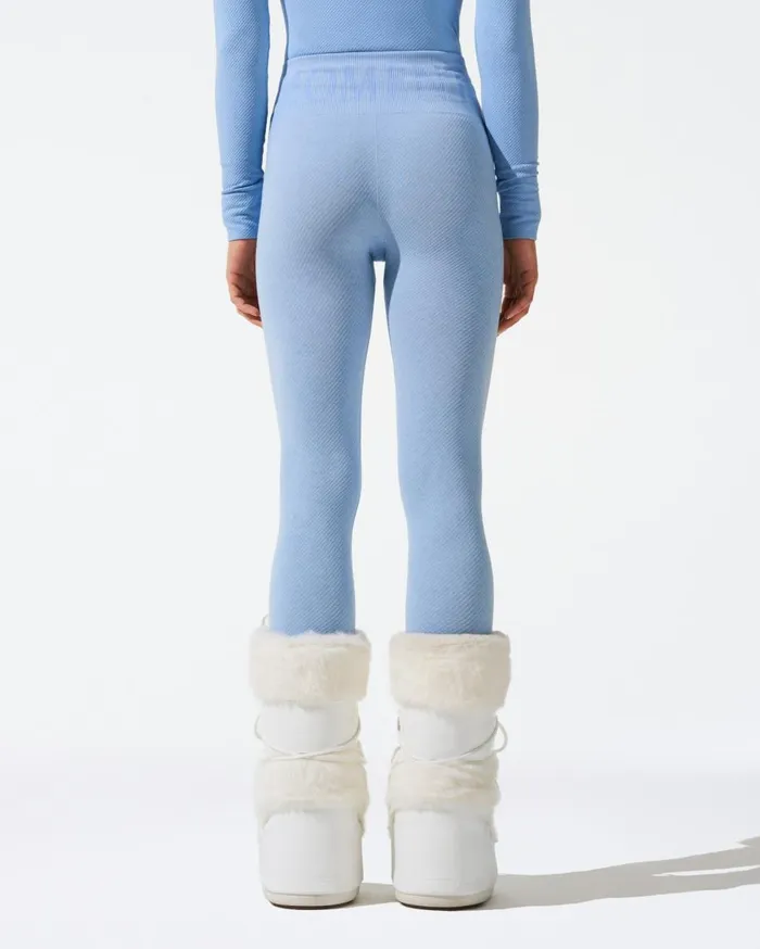 Perfect Moment Leggings Seamless Thermal Legging Bluebird Blue 8211 Women