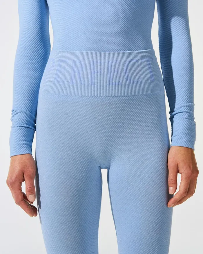 Perfect Moment Leggings Seamless Thermal Legging Bluebird Blue 8211 Women