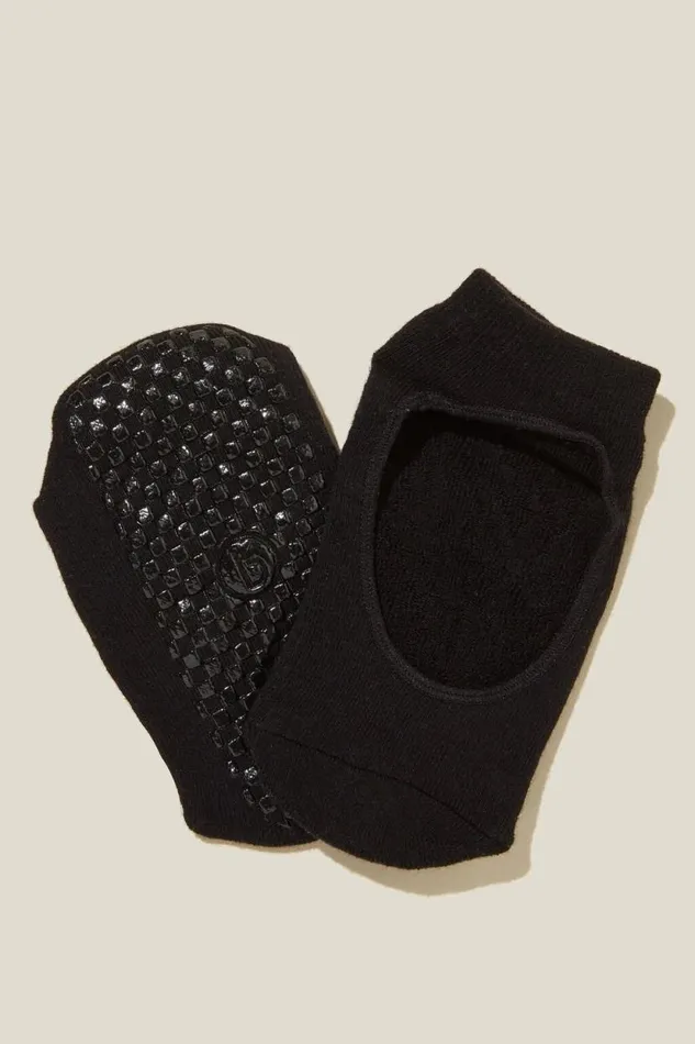 Performance Plie Sock Black Women Cotton On Accessories