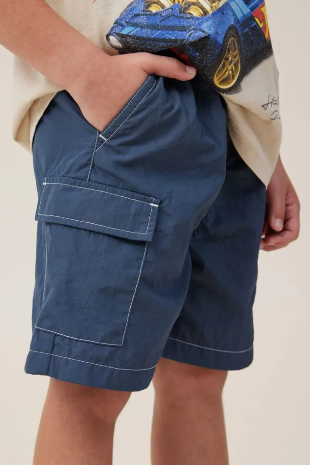 Pete Parachute Cargo Short Stargazer Boys Cotton On Shorts
