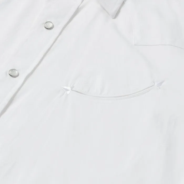 Pin Point Oxford Shirt White Men Stetson Western Shirts