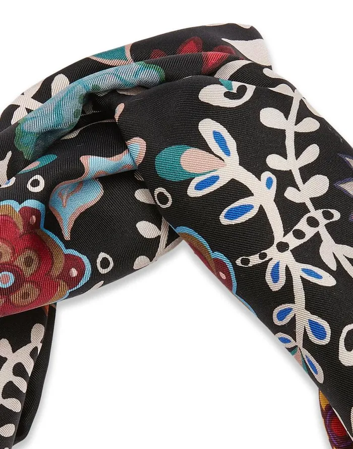 Pinup Headband Fire Flower In Twill Women La Double J Hair Accessories Pinup Headband Fire Flower In Twill Women La Double J Hair Accessories