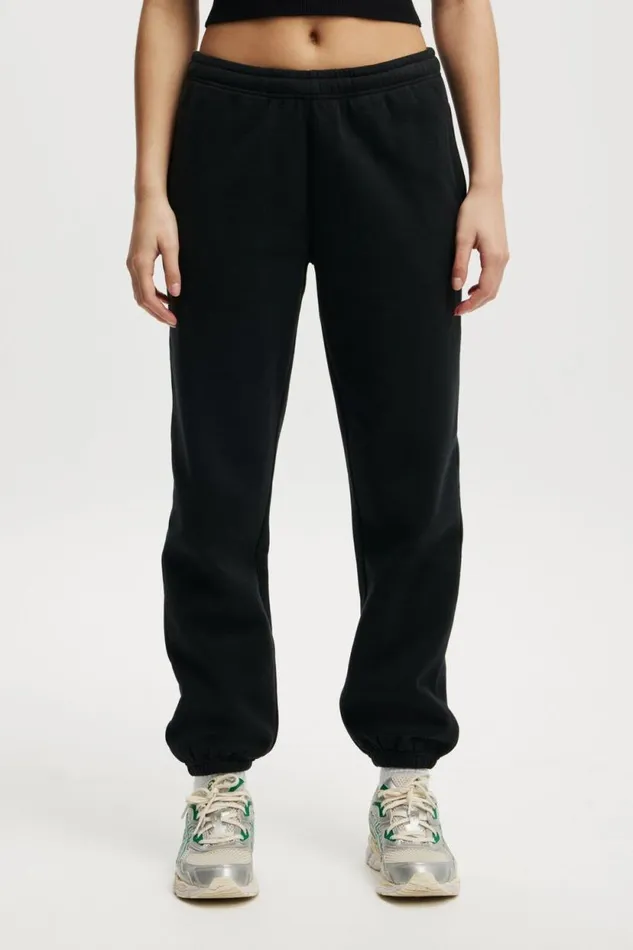 Plush Essential Gym Sweatpant Core Black Women Cotton On Pants Plush Essential Gym Sweatpant Core Black Women Cotton On Pants
