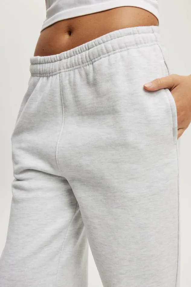 Plush Essential Straight Leg Sweatpant Cloudy Grey Marle Women Cotton On Pants Plush Essential Straight Leg Sweatpant Cloudy Grey Marle Women Cotton On Pants