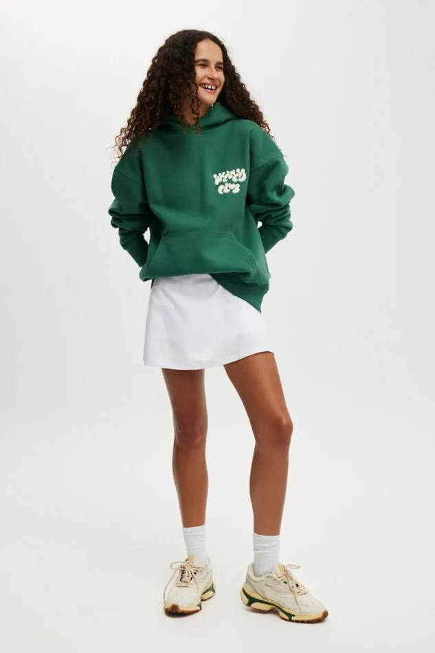 Plush Premium Graphic Hoodie Sporty Greenbhwc Wellness Club Women Cotton On Sweats and Hoodies Plush Premium Graphic Hoodie Sporty Greenbhwc Wellness Club Women Cotton On Sweats and Hoodies