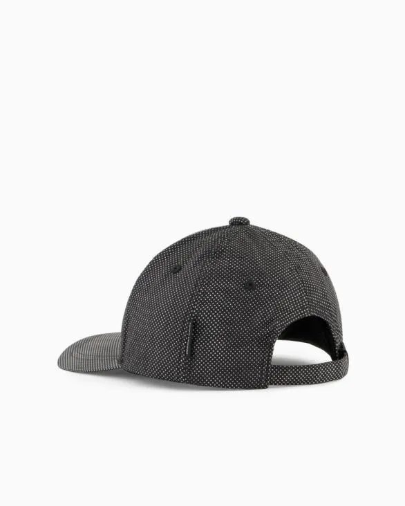 Polka Dot Visor Hat Black Men Armani Hats And Gloves Polka Dot Visor Hat Black Men Armani Hats And Gloves