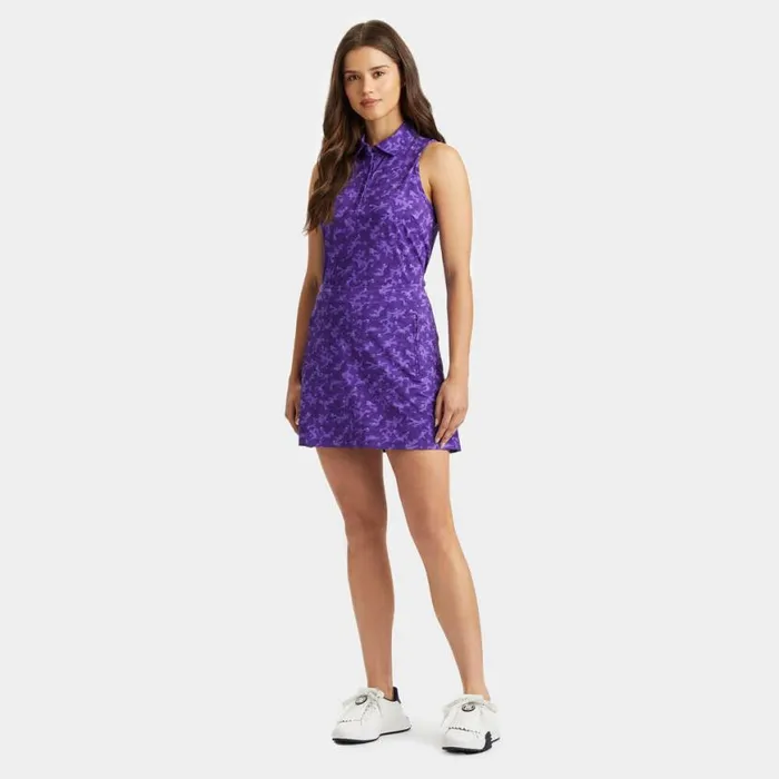 Polos and Shirts Women GFORE ICON CAMO SILKY TECH NYLON SLEEVELESS POLO Midsummer Polos and Shirts Women GFORE ICON CAMO SILKY TECH NYLON SLEEVELESS POLO Midsummer