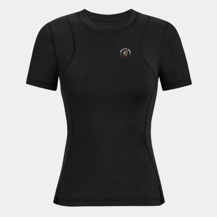 Polos and Shirts Women GFORE LTD RELEASE 2025 US OPEN ESSENTIAL TECH COTTON JERSEY OPS TEE Onyx Polos and Shirts Women GFORE LTD RELEASE 2025 US OPEN ESSENTIAL TECH COTTON JERSEY OPS TEE Onyx