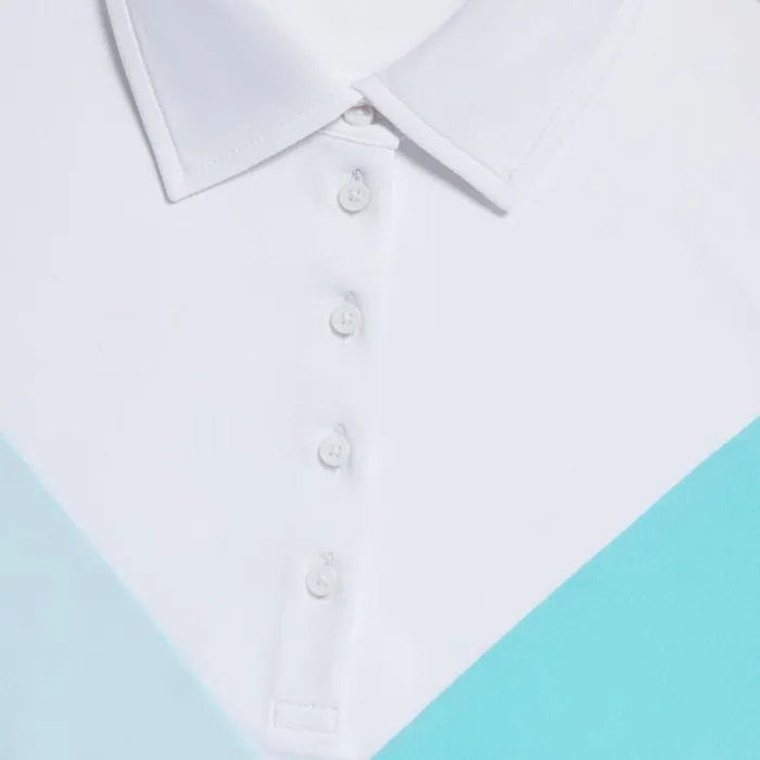 Polos and Shirts Women GFORE MULTI V TECH JERSEY SLEEVELESS POLO Snow Polos and Shirts Women GFORE MULTI V TECH JERSEY SLEEVELESS POLO Snow