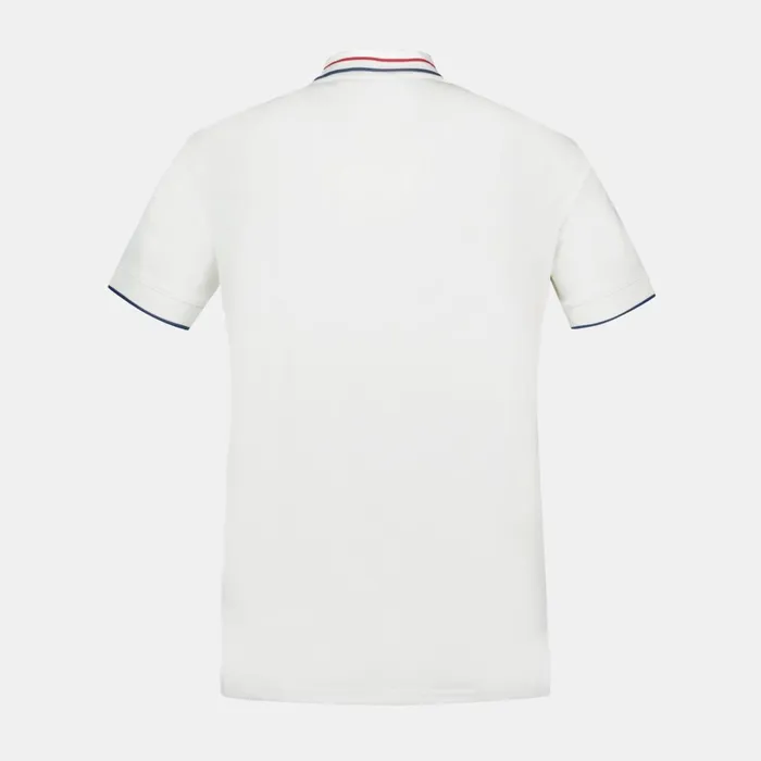 Polos Shirts Men Le Coq Sportif France039s Olympic Team Polo Shirt Marshmallow