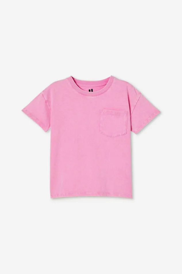 Poppy Short Sleeve Print Tee Pink Gerberasnow Wash Girls Cotton On Tops and TShirts Poppy Short Sleeve Print Tee Pink Gerberasnow Wash Girls Cotton On Tops and TShirts