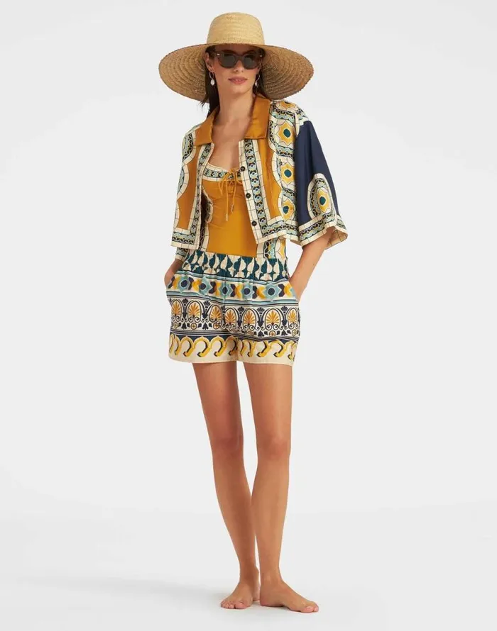 PullUp Shorts Casareale Small Place Cream Women La Double J Shorts and Pants