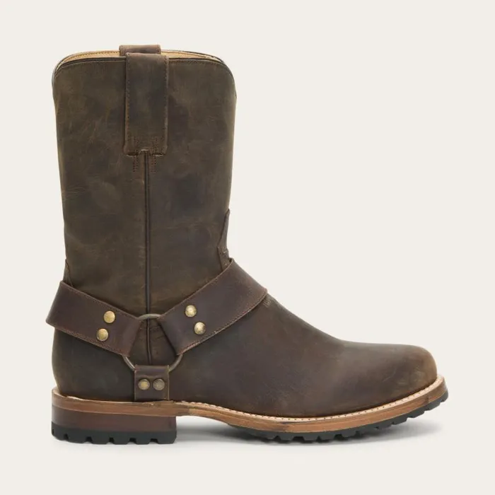 Puncher Harness Boot Brown Men Stetson Ropers