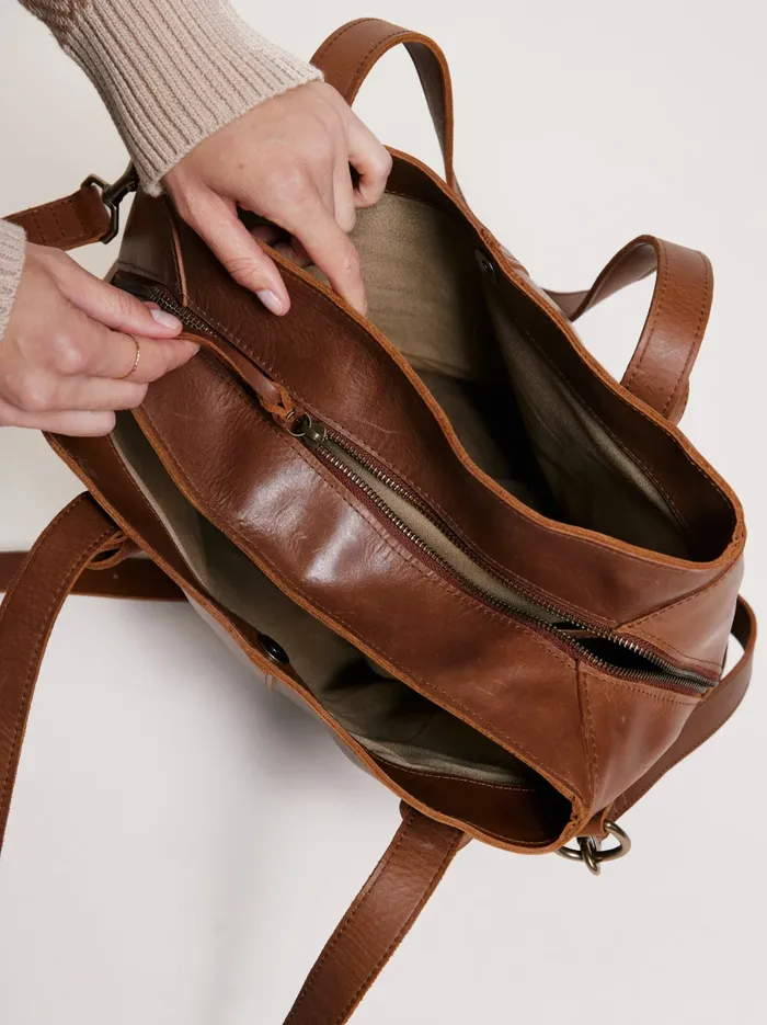 Rachel Utility Crossbody Cognac Women Crossbody Bags Able